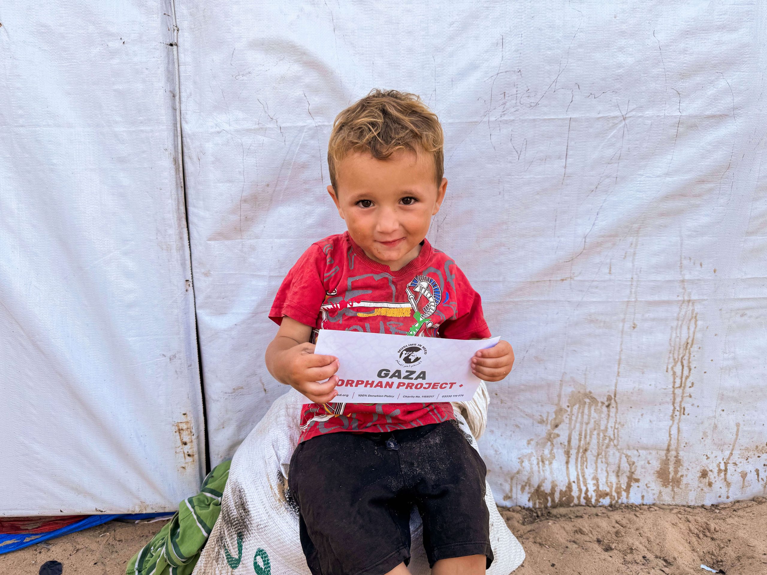 Muslims in Need Charity Gaza Emergency Sponsorship Image